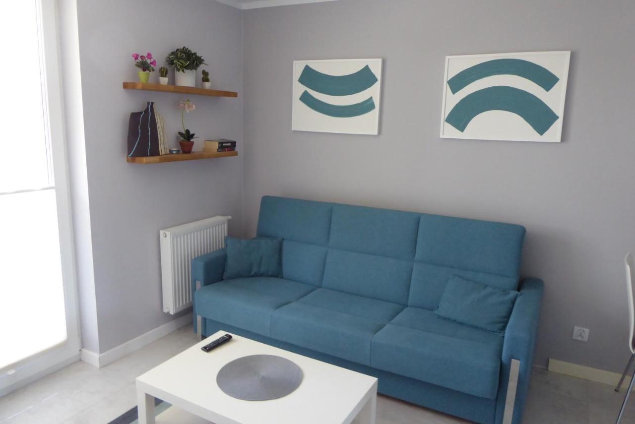 Dziwnowek Lesne Tarasy Blue Apartman Kültér fotó