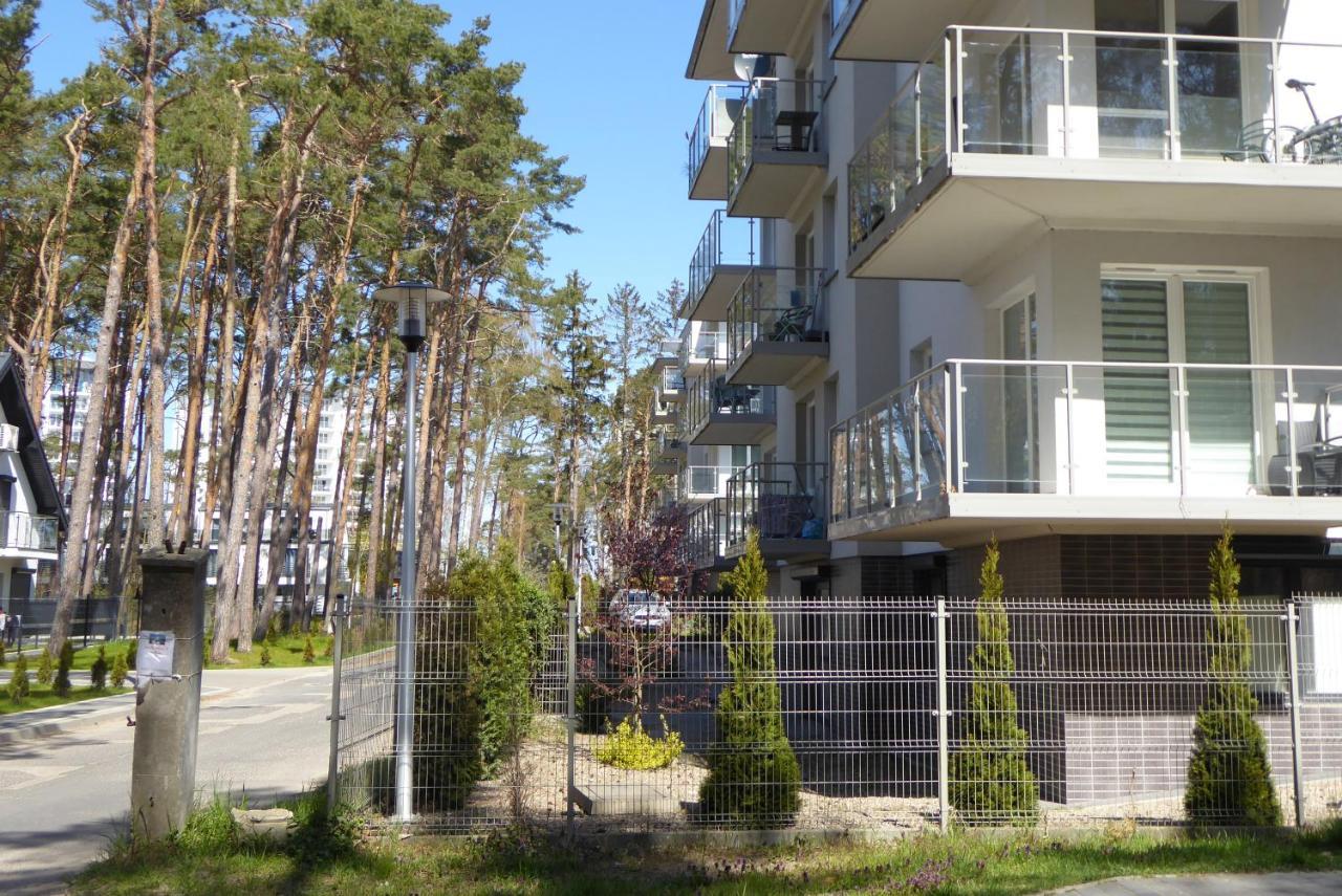 Dziwnowek Lesne Tarasy Blue Apartman Kültér fotó