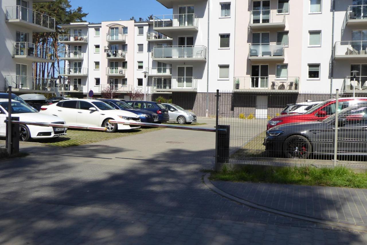 Dziwnowek Lesne Tarasy Blue Apartman Kültér fotó